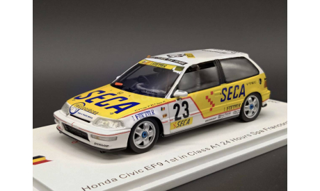 1/43 Honda Civic EF9 Winner Class A1, 24h Spa  - Spark, масштабная модель, scale43