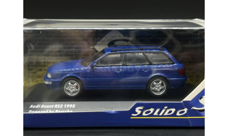 1/43 Audi RS2 Blue - Solido, масштабная модель, 1:43