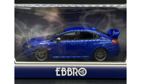 1/43 Subaru Impreza WRX STI 2015 Blue - Ebbro, масштабная модель, 1:43