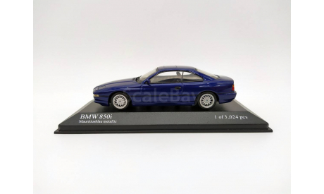 1/43 BMW 850I E31 - Minichamps, масштабная модель, scale43