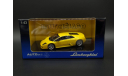 1/43 Lamborghini Murcielago LP580 2001 Yellow - AutoArt, масштабная модель, scale43