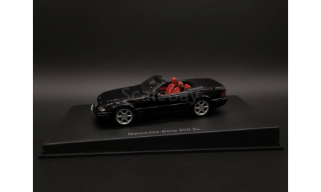 1/43 Mercedes-Benz SL500 R129 Black Edition -  AutoArt, масштабная модель, 1:43
