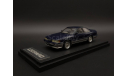 1/43 Nissan Leopard Ultima V30 BBS Wheels Dark Blue - Mark43, масштабная модель, scale43