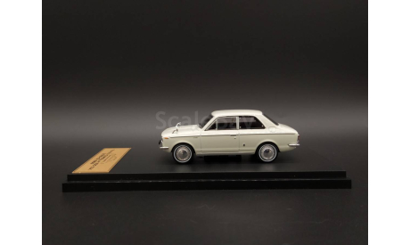 1/43 Toyota Corolla 1100 DX (KE10) 1966 White - Hachette, масштабная модель, 1:43