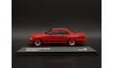 1/43 Mercedes-Benz 560 SEC AMG Widebody C126 Coupe Red - Solido, масштабная модель, 1:43