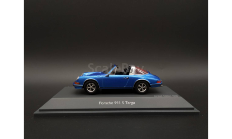 1/43 Porsche 911 (901) S Targa blue metallic - Schuco, масштабная модель, 1:43