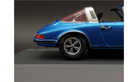 1/43 Porsche 911 (901) S Targa blue metallic - Schuco, масштабная модель, 1:43