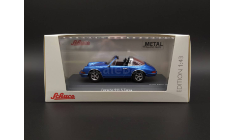 1/43 Porsche 911 (901) S Targa blue metallic - Schuco, масштабная модель, 1:43