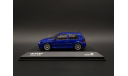 1/43 Volkswagen VW Golf R32 Blue - Solido, масштабная модель, 1:43
