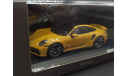 1/43 Porsche 911 type 992 Turbo 2021 Bahama Yellow - Spark, масштабная модель, scale43