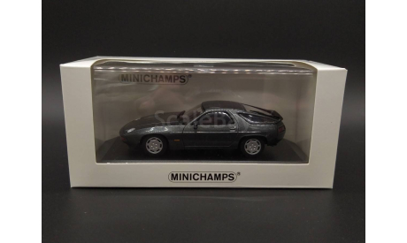 1/43 Porsche 928 S 1978 Grey - Minichamps, масштабная модель, scale43