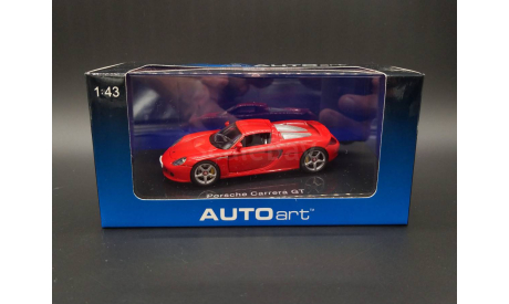 1/43 Porsche Carrera GT Red - AutoArt, масштабная модель, scale43