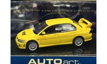 1/43 Mitsubishi Lancer Evolution Evo VII - AutoArt, масштабная модель, scale43