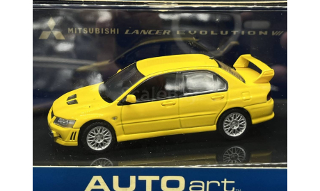 1/43 Mitsubishi Lancer Evolution Evo VII - AutoArt, масштабная модель, scale43