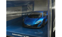 1/43 Mclaren 675LT ( 675 LT ) Shmee150 Blue Metallic - Minichamps, масштабная модель, scale43