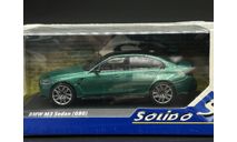 1/43 BMW M3 (G80) Competition Sedan Green 2022 - Solido, масштабная модель, scale43