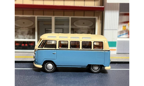 1/72 Volkswagen VW Bus Samba T1 - Cararama / Hongwell, масштабная модель, Bauer/Cararama/Hongwell, scale72