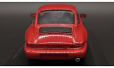 1/43 Porsche 911 Сarrera 4 (964) 1991 Red- Atlas, масштабная модель, scale43