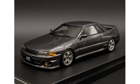 1/43 Nissan Skyline GT-R R32 BNR32 HKS ZERO-R TF2005 (Gun Gray) - HPI, масштабная модель, scale43