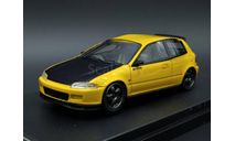 1/43  Honda Civic EG Spoon Type R Gr.A Racing Yellow - HPI, масштабная модель, scale43