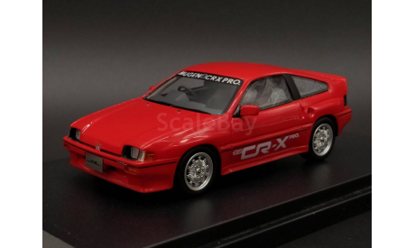 1/43 Honda CRX PRO Mugen Red - Hi Story, масштабная модель, 1:43