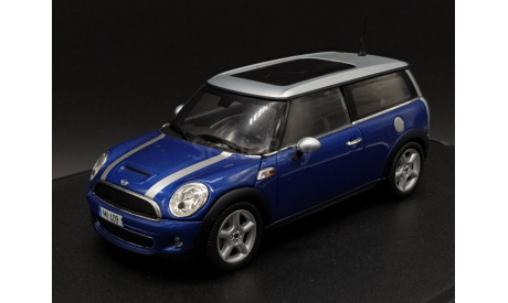 1/43 Mini Clubman Cooper S Lightning Blue - Minichamps, масштабная модель, Mini Cooper, scale43