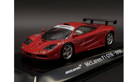 1/43 Mclaren F1 GTR 1996 Red - Altaya, масштабная модель, 1:43