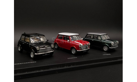 1/43 Rover Mini Knightsbridge & Cooper & Cooper Sport - Schuco, масштабная модель, Mini Cooper, 1:43