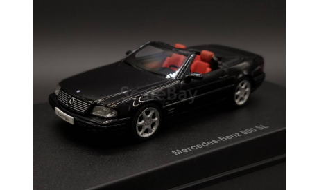 1/43 Mercedes-Benz SL500 R129 Black Edition -  AutoArt, масштабная модель, 1:43