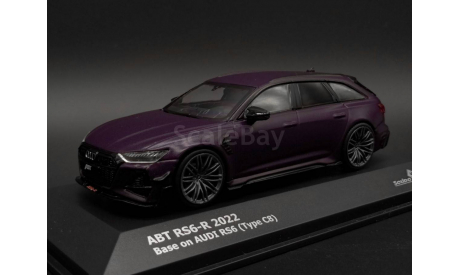 1/43 Audi RS6 R ABT Solido Purple Matt - Solido, масштабная модель, 1:43