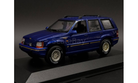 1/43 Jeep Grand Cherokee Blue Metallic - Maxichamps (Minichamps), масштабная модель, scale43