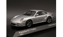 1/43 Porsche 911 Turbo Silver (997 II) - Minichamps, масштабная модель, scale43