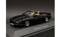 1/43 BMW 850 CI (E31) Cabriolet Black - Schuco Pro, масштабная модель, 1:43