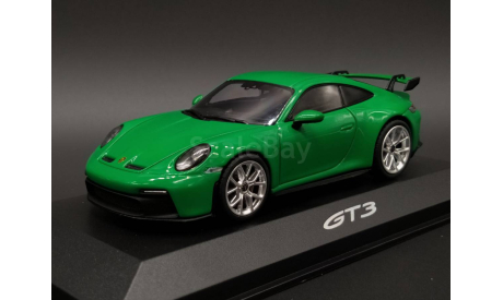 1/43 Porsche 911 type 991 (992) GT3 RS Green - Minichamps, масштабная модель, 1:43