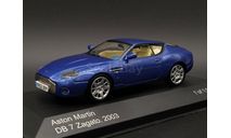 1/43 Aston Martin DB7 Zagato Blue - WhiteBox, масштабная модель, scale43