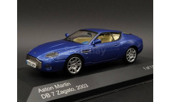 1/43 Aston Martin DB7 Zagato Blue - WhiteBox