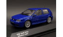 1/43 Volkswagen VW Golf R32 Blue - Solido, масштабная модель, 1:43
