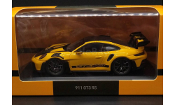 1/43 Porsche 911 GT3 RS Type 992 2022 Yellow - Spark