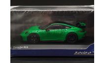 1/43 Porsche 911 type 991 (992) GT3 RS Green - Solido, масштабная модель, scale43