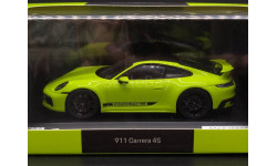 1/43 Porsche 911 type 992 Carrera 4S Lime - Spark