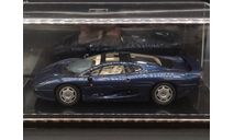 1/43 Jaguar XJ220 1992 Blue - Century Dragon, масштабная модель, scale43