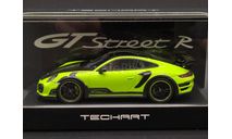 1/43 Porsche 911 Turbo (991) TECHART GTstreet R Lime - Spark, масштабная модель, scale43