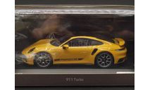 1/43 Porsche 911 type 992 Turbo 2021 Bahama Yellow - Spark, масштабная модель, scale43