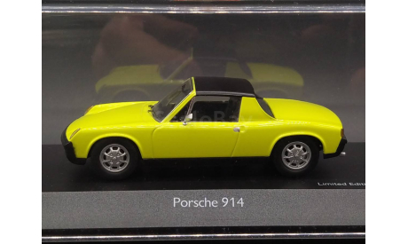 1/43 Porsche 914 Yellow - Sсhuсо, масштабная модель, Schuco, scale43