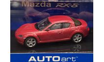 1/43 Mazda RX-8 Red - Auto Art, масштабная модель, Autoart, scale43