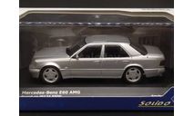 1/43 Mercedes-Benz E60 500E W124 AMG Silver (Замена маскота) - Solido, масштабная модель, scale43