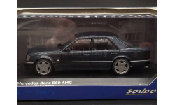 1/43 Mercedes-Benz E60 500E W124 AMG Black (Замена маскота, новые колеса) - Solido