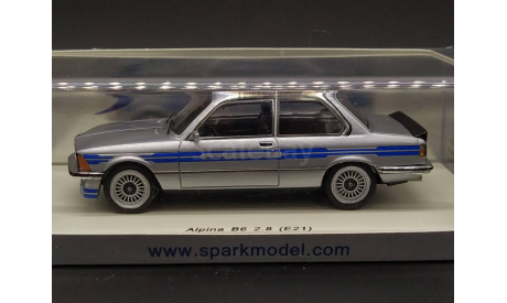 1/43 Alpina B6 BMW E21 - Spark, масштабная модель, scale43