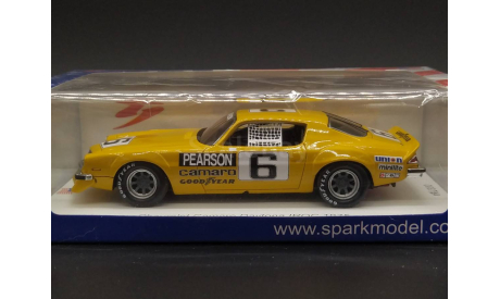 1/43 Chevrolet Camaro N6 IROC DAYTONA SEASON 1974 D.PEARSON - Spark, масштабная модель, 1:43