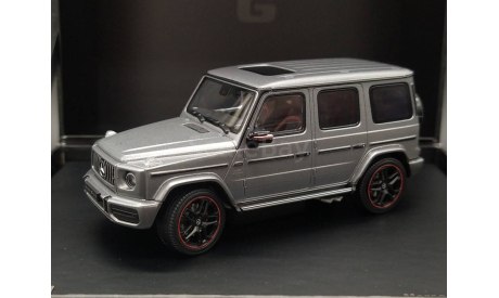 1/43 Mercedes-Benz AMG G63 W463 2019 Grey Designo Platinum - Almost Real, масштабная модель, 1:43